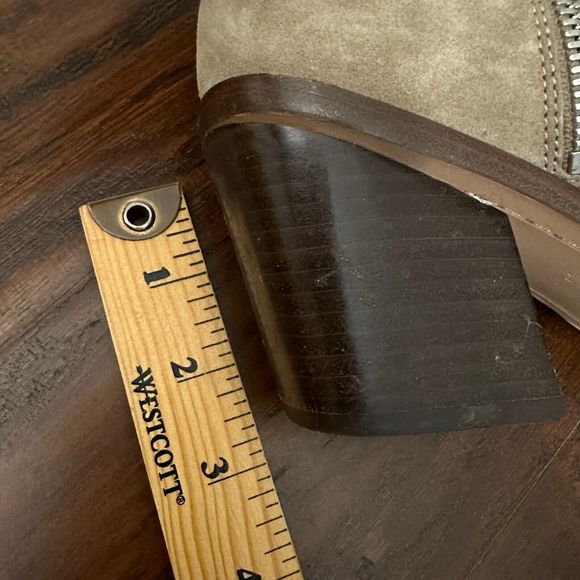 RAG & BONE Razor Booties Zip Up Ankle Boots in Light Sand Leather - Picture 13 of 13